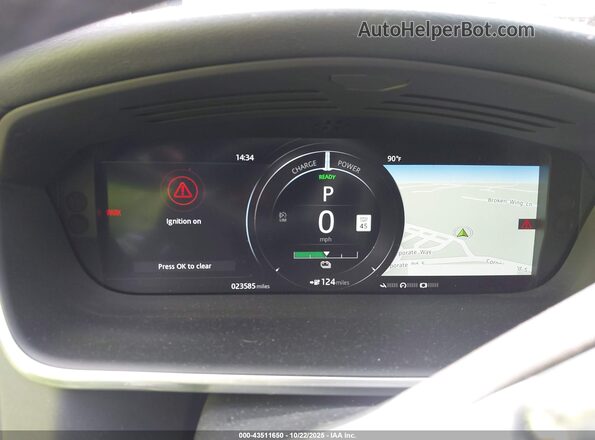 SADHB2S13L1F80378 2020 JAGUAR I-PACE White Widok tylnych siedzeń