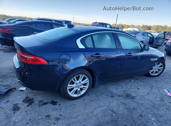 SAJAD4BG5HA966944 2017 JAGUAR XF Blue Trasero derecho