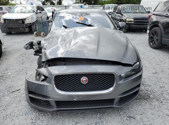SAJAD4FX4JCP29446 2018 JAGUAR XF Gray 