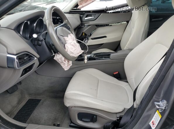 SAJAD4FX4JCP29446 2018 JAGUAR XF Gray 