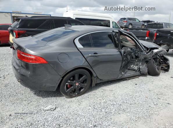 SAJAD4FX4JCP29446 2018 JAGUAR XF Gray 