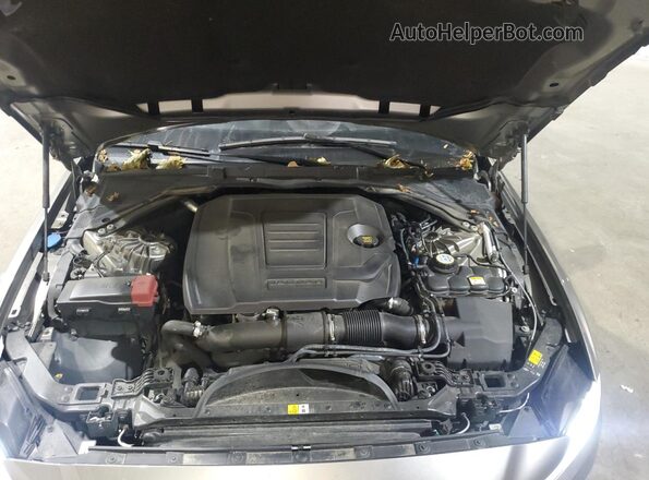 SAJAE4FX1LCP60332 2020 JAGUAR XF Gray Вид задньої частини салону