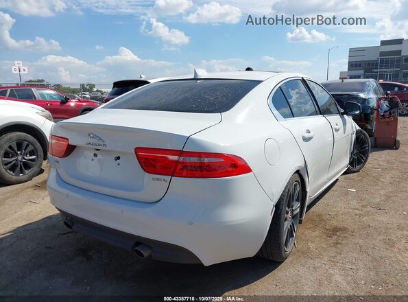 SAJAE4FX4KCP49744 2019 JAGUAR XF White Задня права чверть