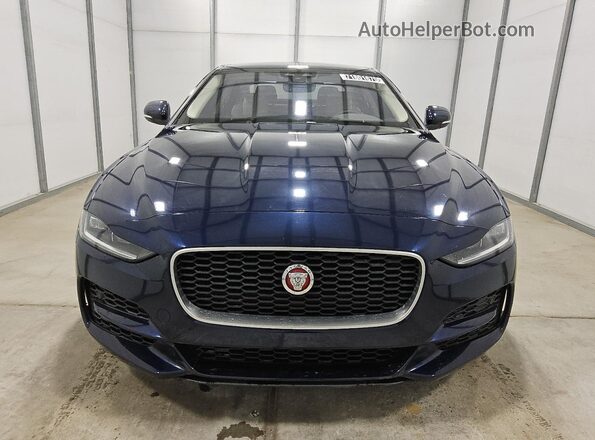 SAJAE4FX8LCP58139 2020 JAGUAR XF Blue Вид спереду