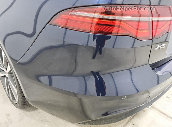 SAJAE4FX8LCP58139 2020 JAGUAR XF Blue 