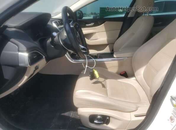 SAJAE4FXXLCP58739 2020 JAGUAR XF White Vista interior delantera