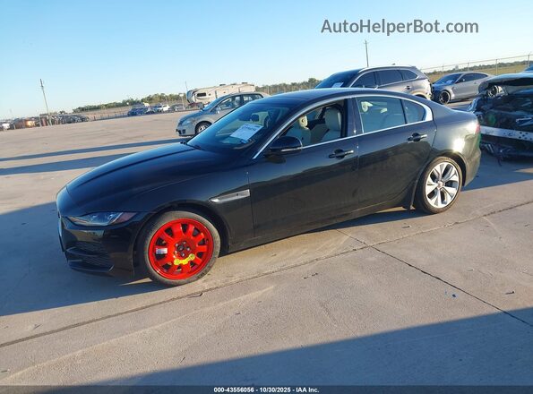SAJAJ4FX4LCP60790 2020 JAGUAR XF Black წინა მარცხენა ხედი სამი მეოთხედიდან