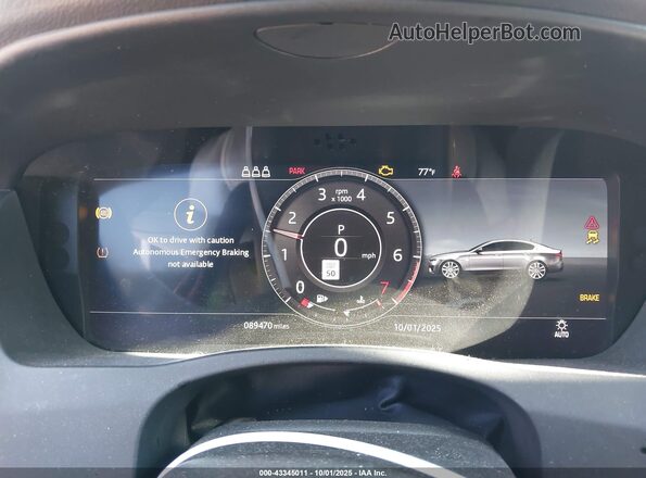 SAJAJ4FX5LCP60054 2020 JAGUAR XF White Vista de los asientos traseros