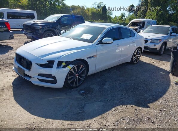 SAJAJ4FX5LCP60054 2020 JAGUAR XF White Vista tres cuartos delantera izquierda