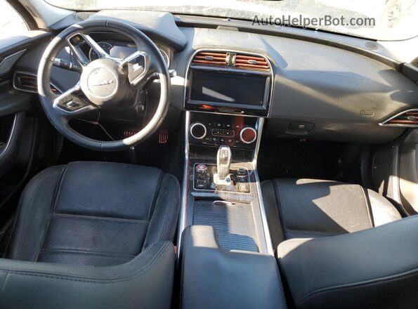 SAJAJ4FX8LCP55852 2020 JAGUAR XF Black Dashboard view