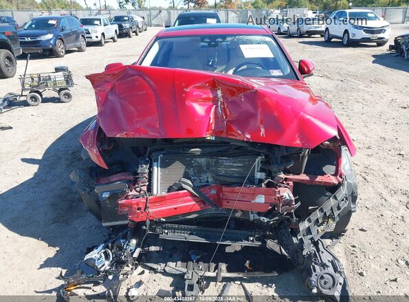SAJAJ4FX9KCP49167 2019 JAGUAR XF Red ხელსაწყოთა პანელის ხედი