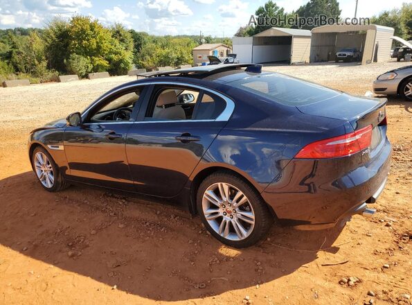 SAJAK4FX7KCP44613 2019 JAGUAR XF Blue Tył lewy