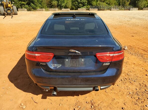 SAJAK4FX7KCP44613 2019 JAGUAR XF Blue Widok z tyłu