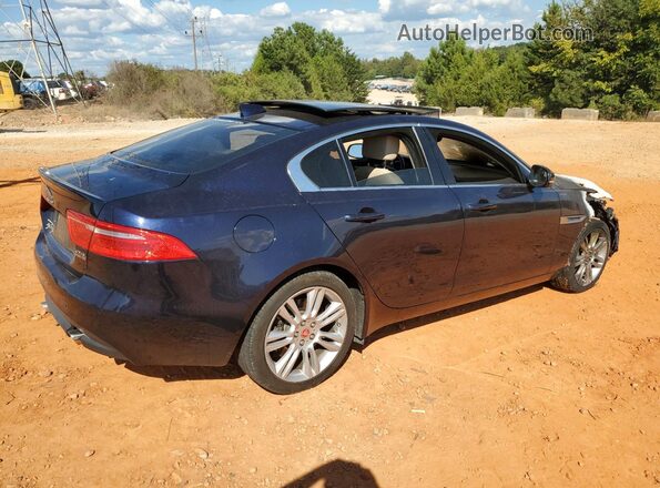 SAJAK4FX7KCP44613 2019 JAGUAR XF Blue Tył prawy