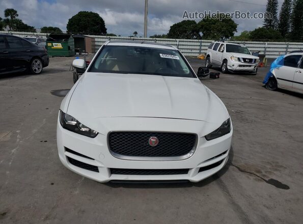 SAJAR4FX3JCP31304 2018 JAGUAR XF Белый Вид спереди