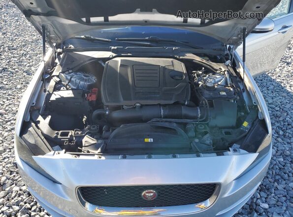 SAJAR4FX7KCP48298 2019 JAGUAR XF Silver ძრავის განყოფილების ხედი
