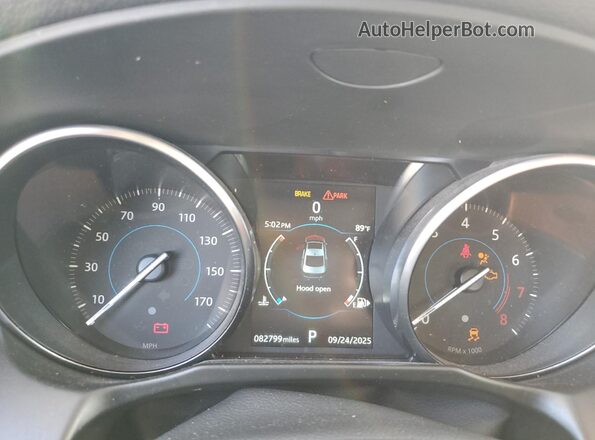 SAJBD4FX3LCY83282 2020 JAGUAR XF Белый Вид щитка приборов