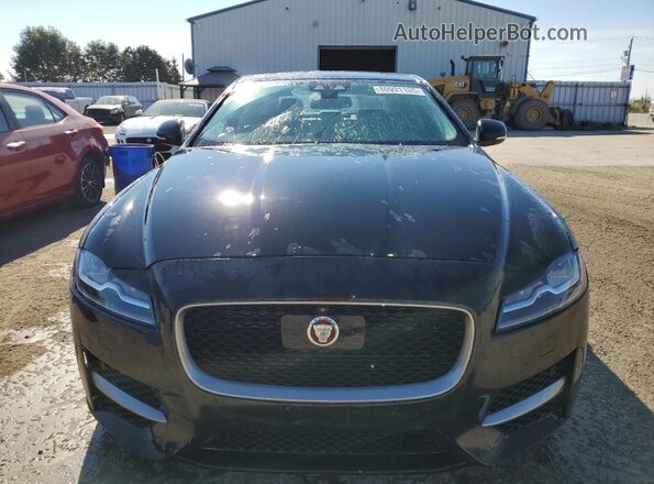 SAJBK4FX3JCY66288 2018 JAGUAR XF Черный Вид спереди