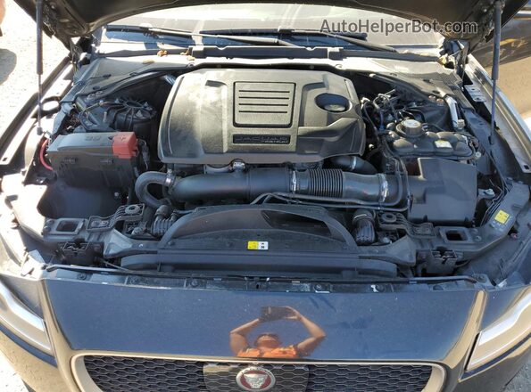 SAJBK4FX3JCY66288 2018 JAGUAR XF Черный Вид задней части салона