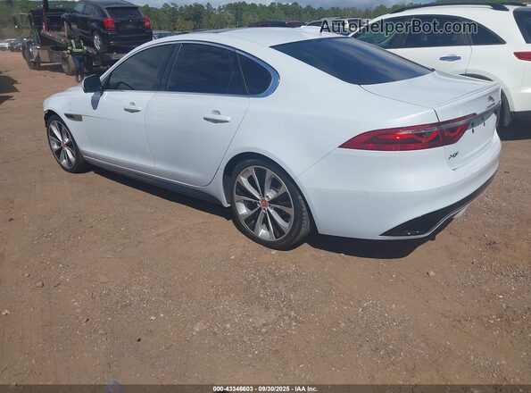 SAJBL4GX1MCY90105 2021 JAGUAR XF White Tył lewy