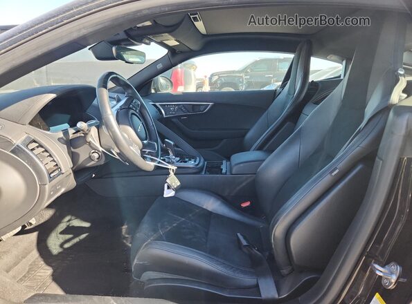 SAJD81FV7MCK70481 2021 JAGUAR F-TYPE Black Вид салону спереду