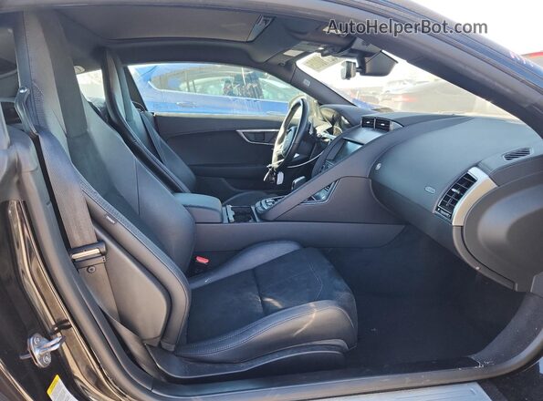 SAJD81FV7MCK70481 2021 JAGUAR F-TYPE Black Вид задніх сидінь