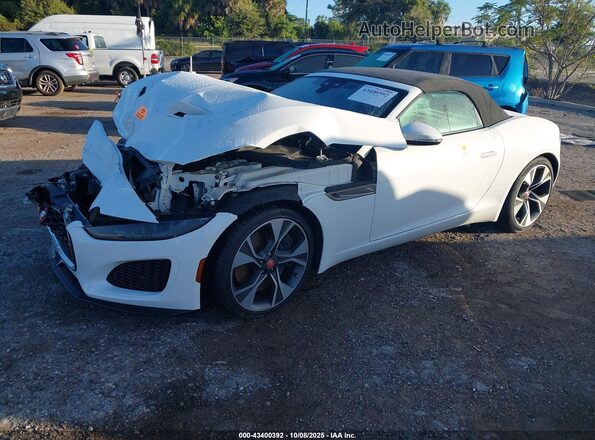 SAJDD5EE1NCK77366 2022 JAGUAR F-TYPE White Front left