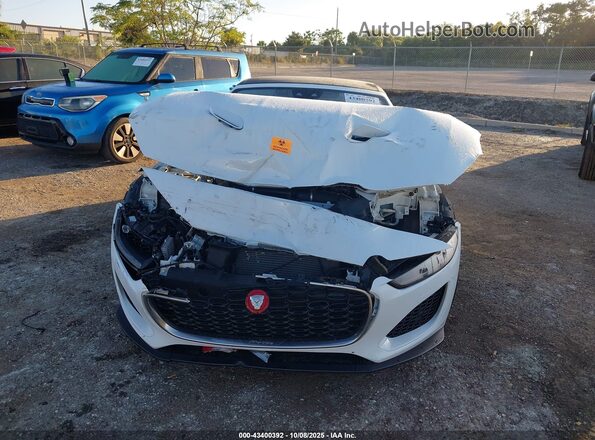SAJDD5EE1NCK77366 2022 JAGUAR F-TYPE White Instrument cluster view