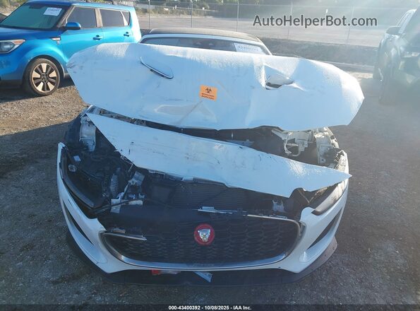 SAJDD5EE1NCK77366 2022 JAGUAR F-TYPE White Front view