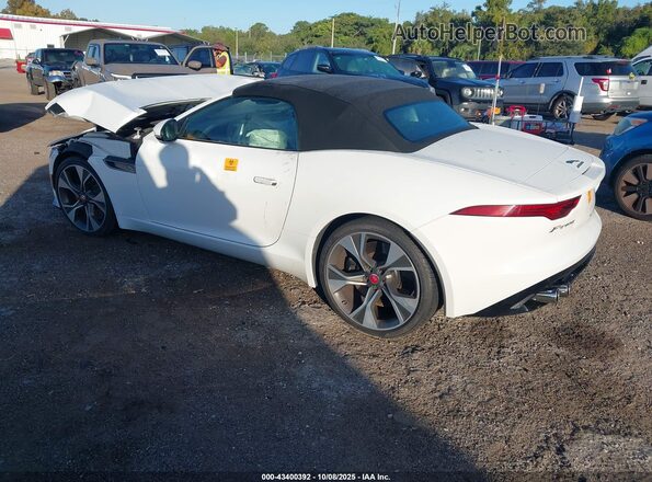 SAJDD5EE1NCK77366 2022 JAGUAR F-TYPE White Rear left