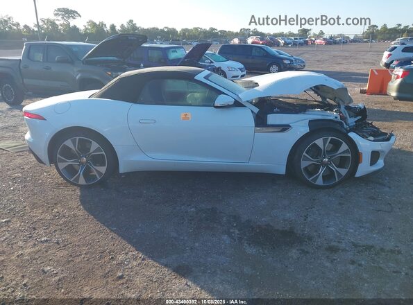 SAJDD5EE1NCK77366 2022 JAGUAR F-TYPE White Rear interior view
