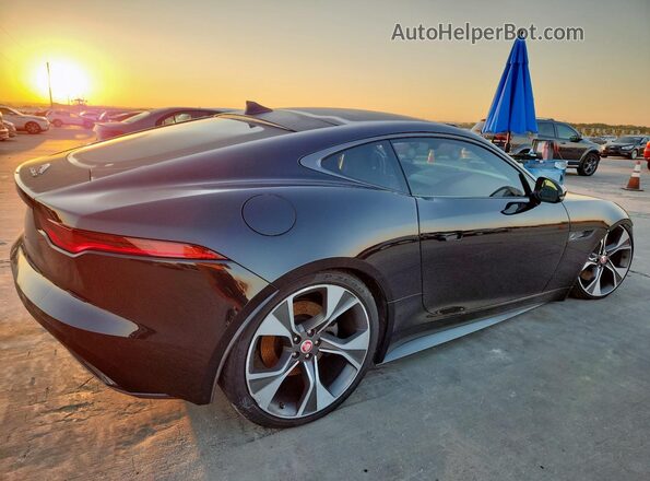 SAJDF1GX3MCK70161 2021 JAGUAR F-TYPE Black Հետևի աջ