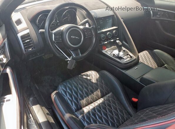 SAJDZ1FE5LCK66828 2020 JAGUAR F-TYPE Black Dashboard view