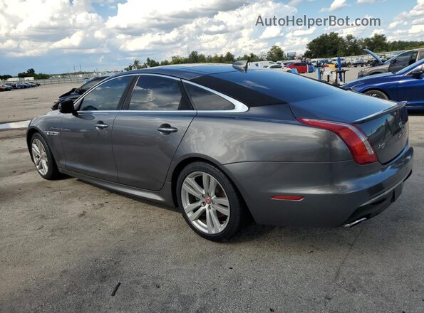 SAJWA1C77G8V92676 2016 JAGUAR XJ Gray Trasero izquierdo