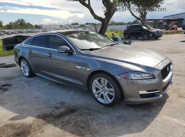SAJWA1C77G8V92676 2016 JAGUAR XJ Gray Delantero derecho