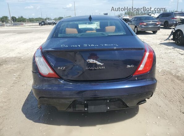 SAJWA1C79K8W19675 2019 JAGUAR XJ Blue Vista trasera