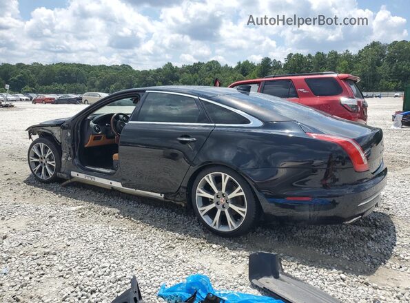 SAJWA2G70H8W04992 2017 JAGUAR XJL Black Rear left