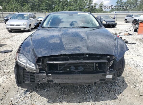 SAJWA2G70H8W04992 2017 JAGUAR XJL Black Front view