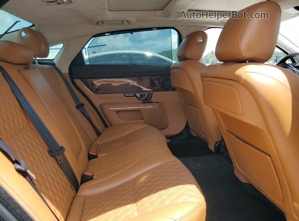 SAJWA2G70H8W04992 2017 JAGUAR XJL Black Rear seats view