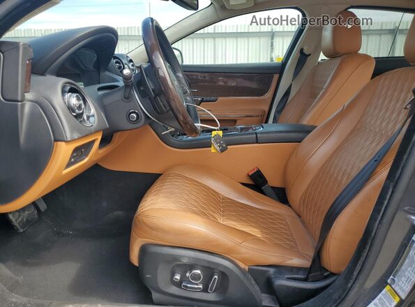 SAJWA2GE0GMW02325 2016 JAGUAR XJL Black Widok wnętrza z przodu