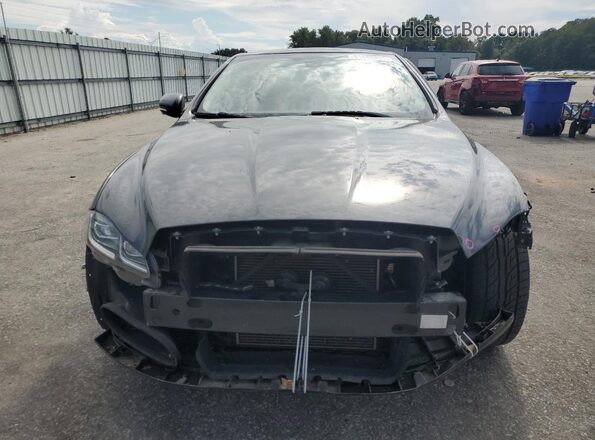 SAJWA2GE0GMW02325 2016 JAGUAR XJL Black Widok z przodu
