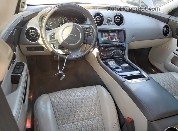 SAJWA2GE6HMW10317 2017 JAGUAR XJL Black Widok deski rozdzielczej