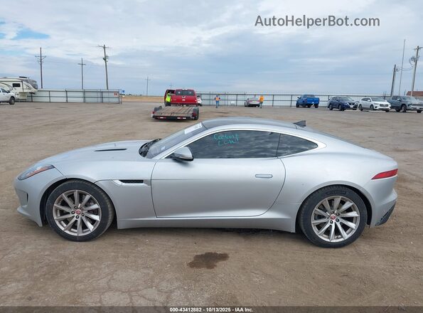 SAJWA6AT4H8K45627 2017 JAGUAR F-TYPE Серебряный Панорамный вид салона 360°