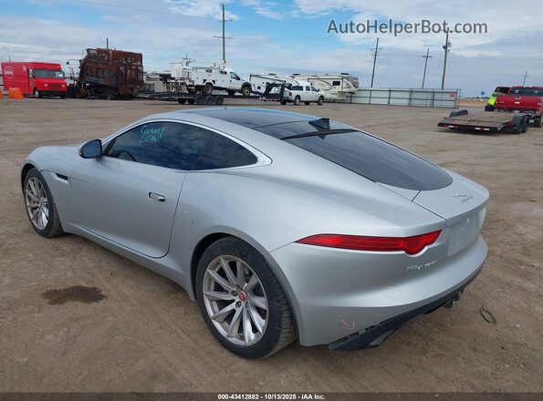SAJWA6AT4H8K45627 2017 JAGUAR F-TYPE Серебряный Задняя левая четверть