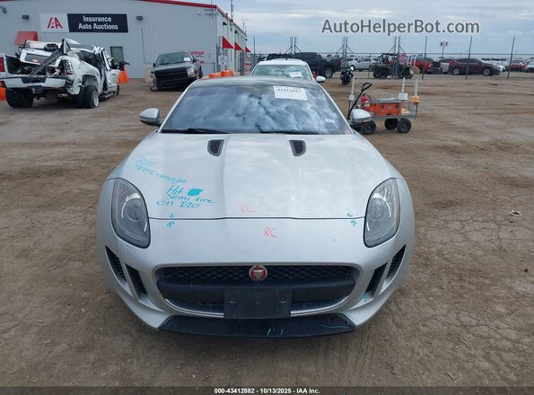 SAJWA6AT4H8K45627 2017 JAGUAR F-TYPE Серебряный Вид щитка приборов