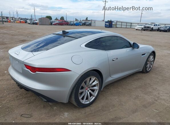 SAJWA6AT4H8K45627 2017 JAGUAR F-TYPE Серебряный Задняя правая четверть