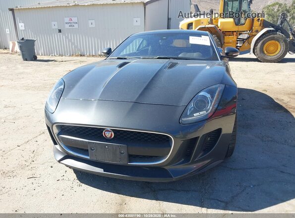 SAJWA6AT8H8K41760 2017 JAGUAR F-TYPE Gray Вид спереду
