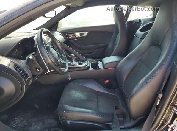 SAJWA6ATXH8K44174 2017 JAGUAR F-TYPE Black Вид салону спереду