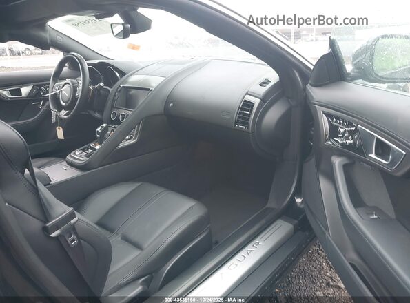 SAJWA6BU7G8K22395 2016 JAGUAR F-TYPE Черный Вид салона спереди
