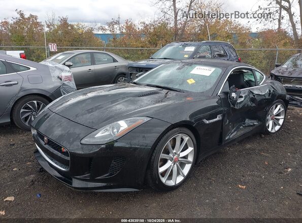 SAJWA6BU7G8K22395 2016 JAGUAR F-TYPE Черный Передняя левая четверть
